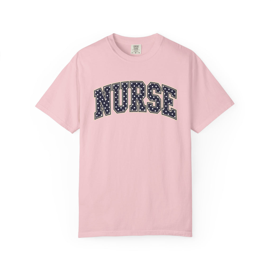 Nurse Varsity Shirt in Blossom