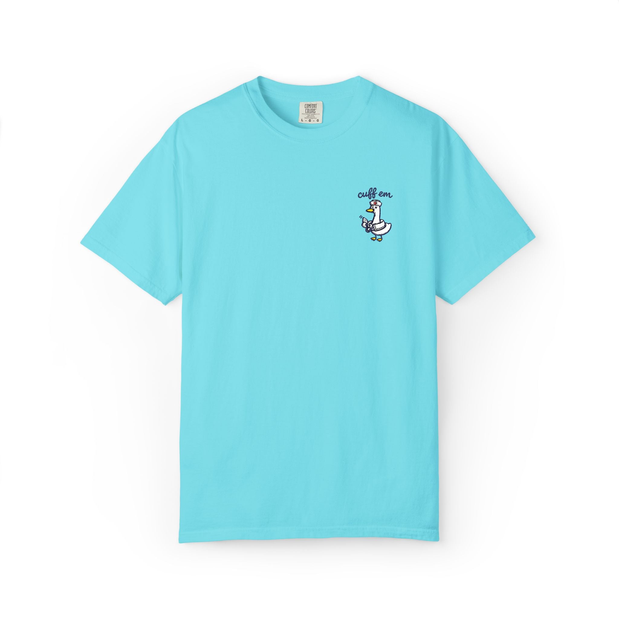 Coffee Goose Comfort Colors T-Shirt | Nurse & Healthcare Worker Tee