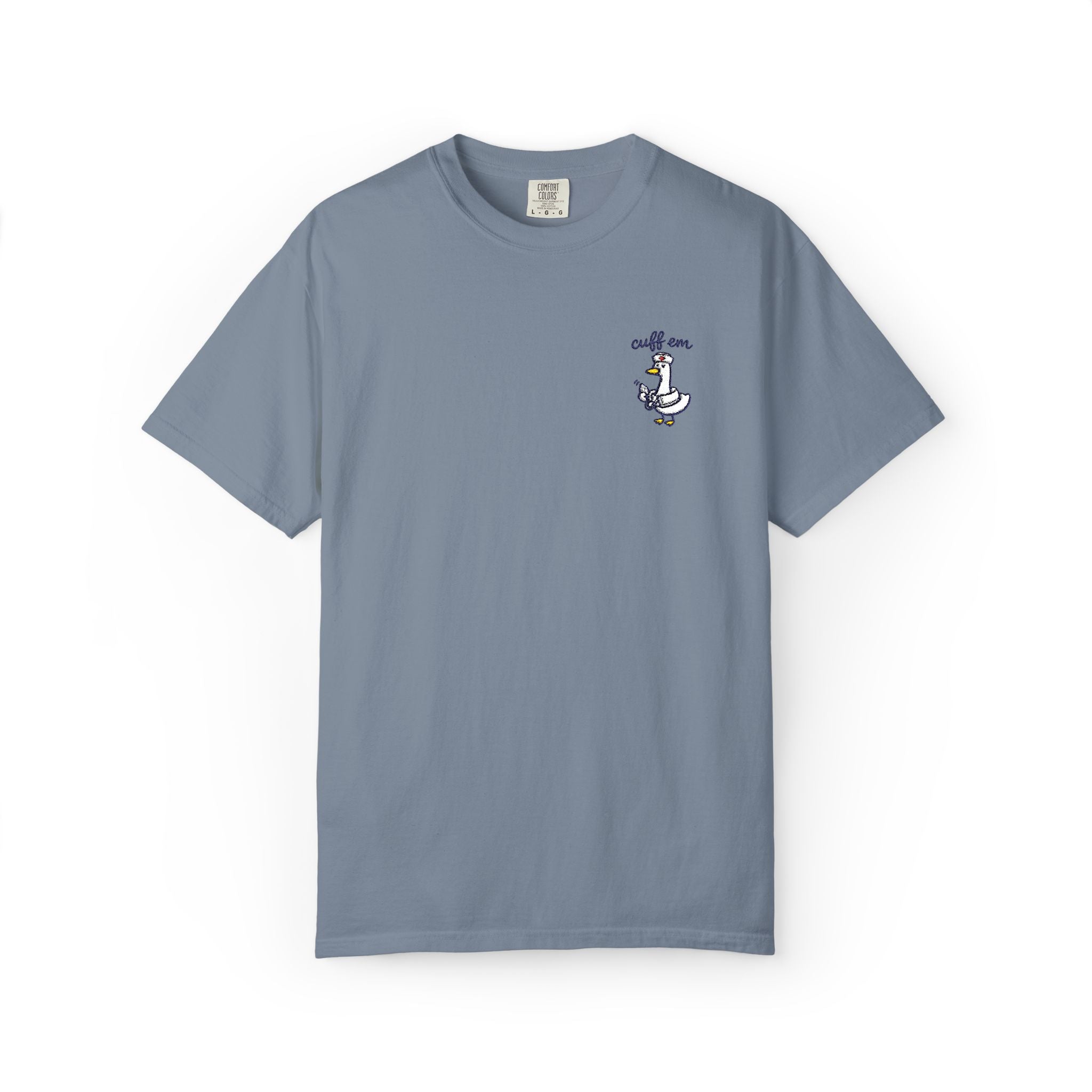 Coffee Goose Comfort Colors T-Shirt | Nurse & Healthcare Worker Tee