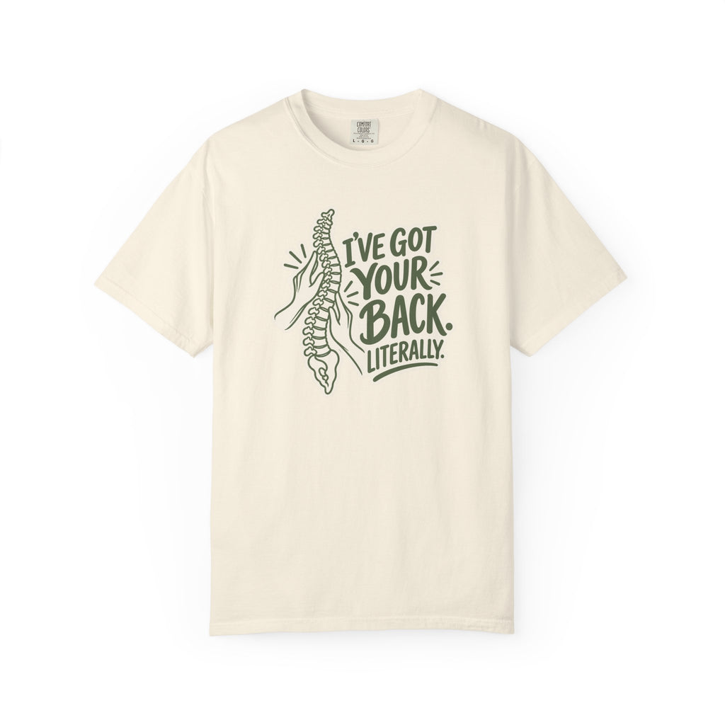 I've Got Your Back Literally Shirt in Ivory