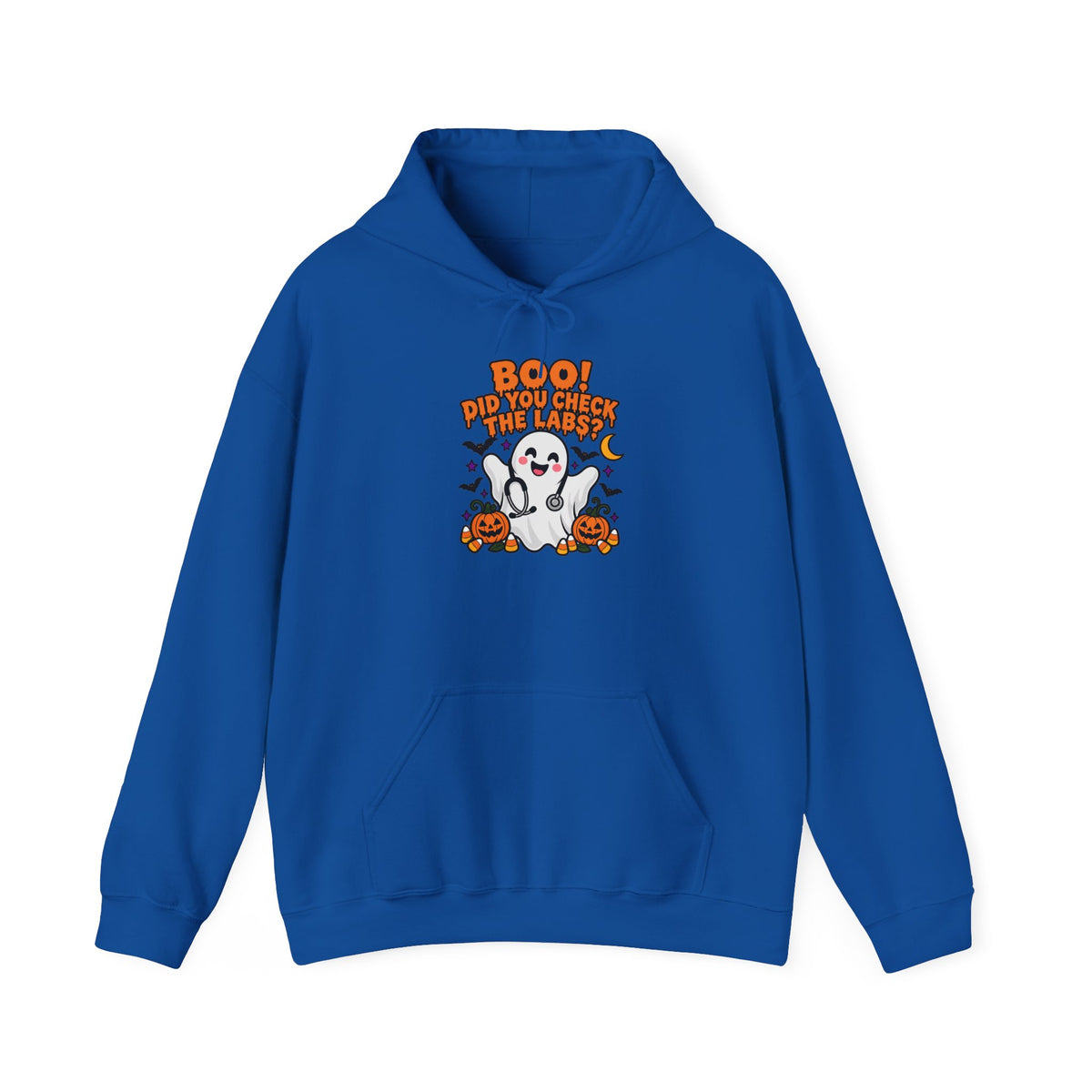 Boo! Did You Check the Labs? Hoodie in Royal