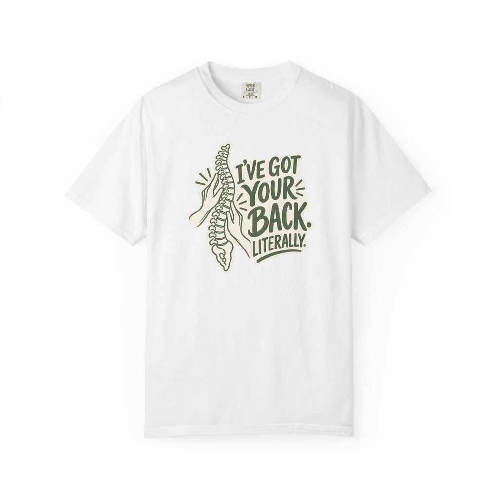 I've Got Your Back Literally Shirt in White
