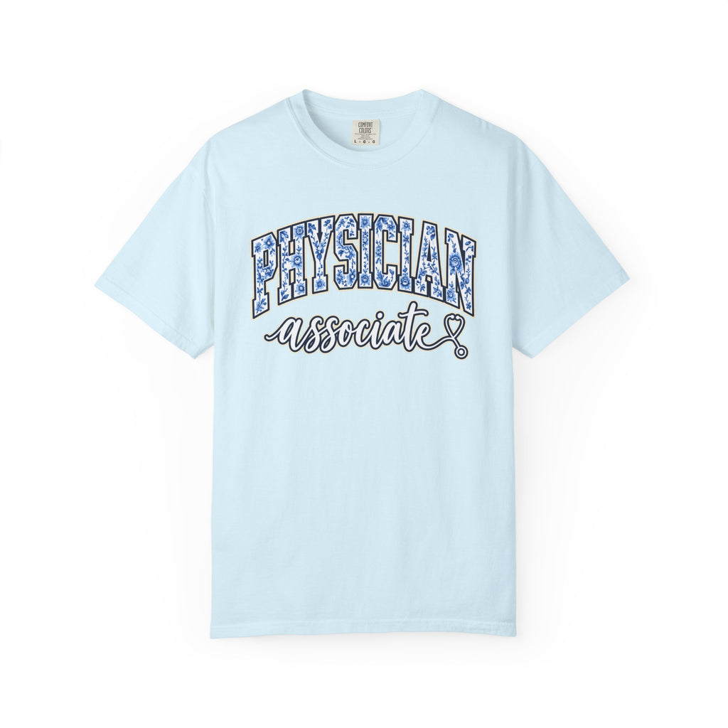 Physician Associate Varsity Shirt in Chambray