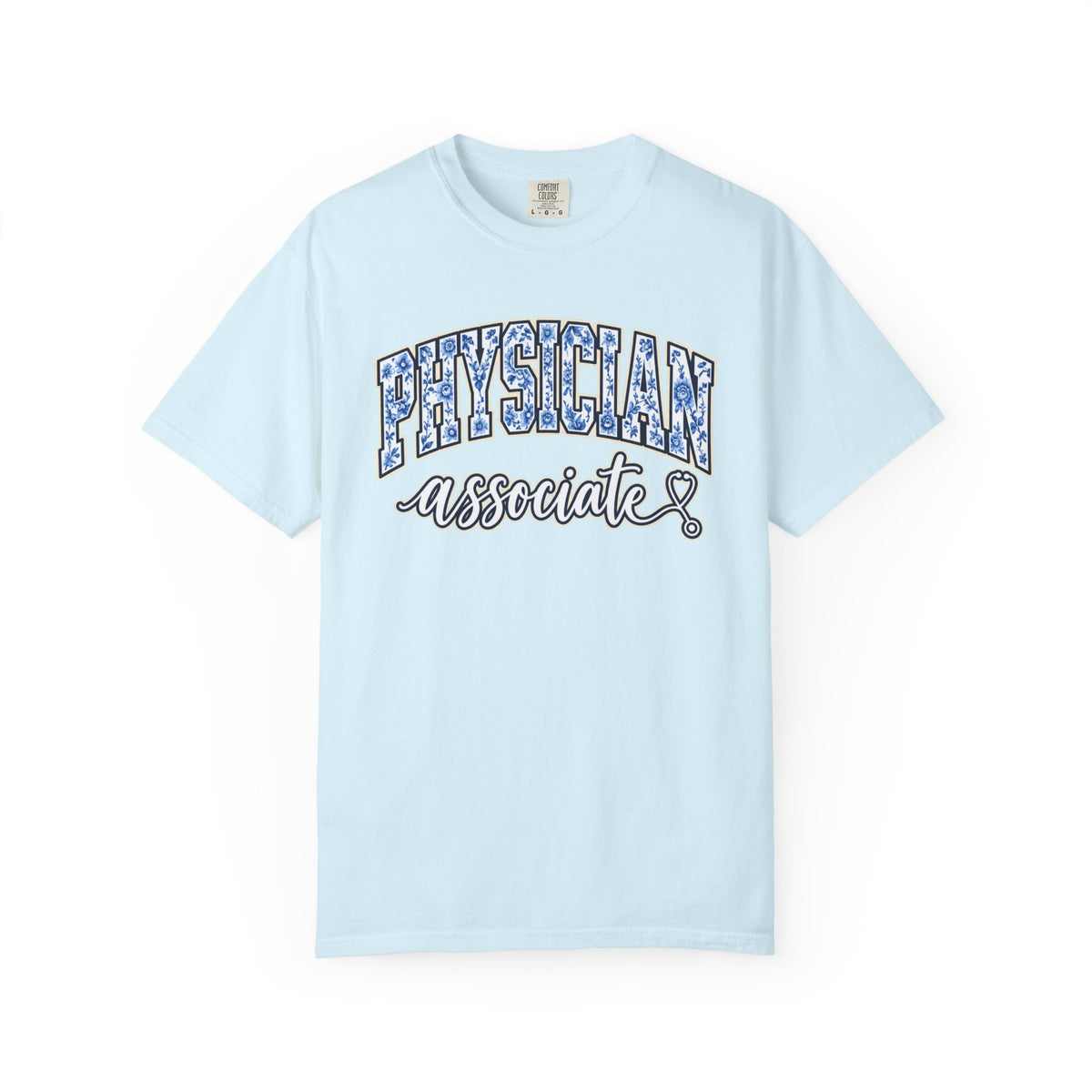 Physician Associate Varsity Shirt in Chambray