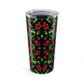 Neon Espresso Pattern Tumbler
