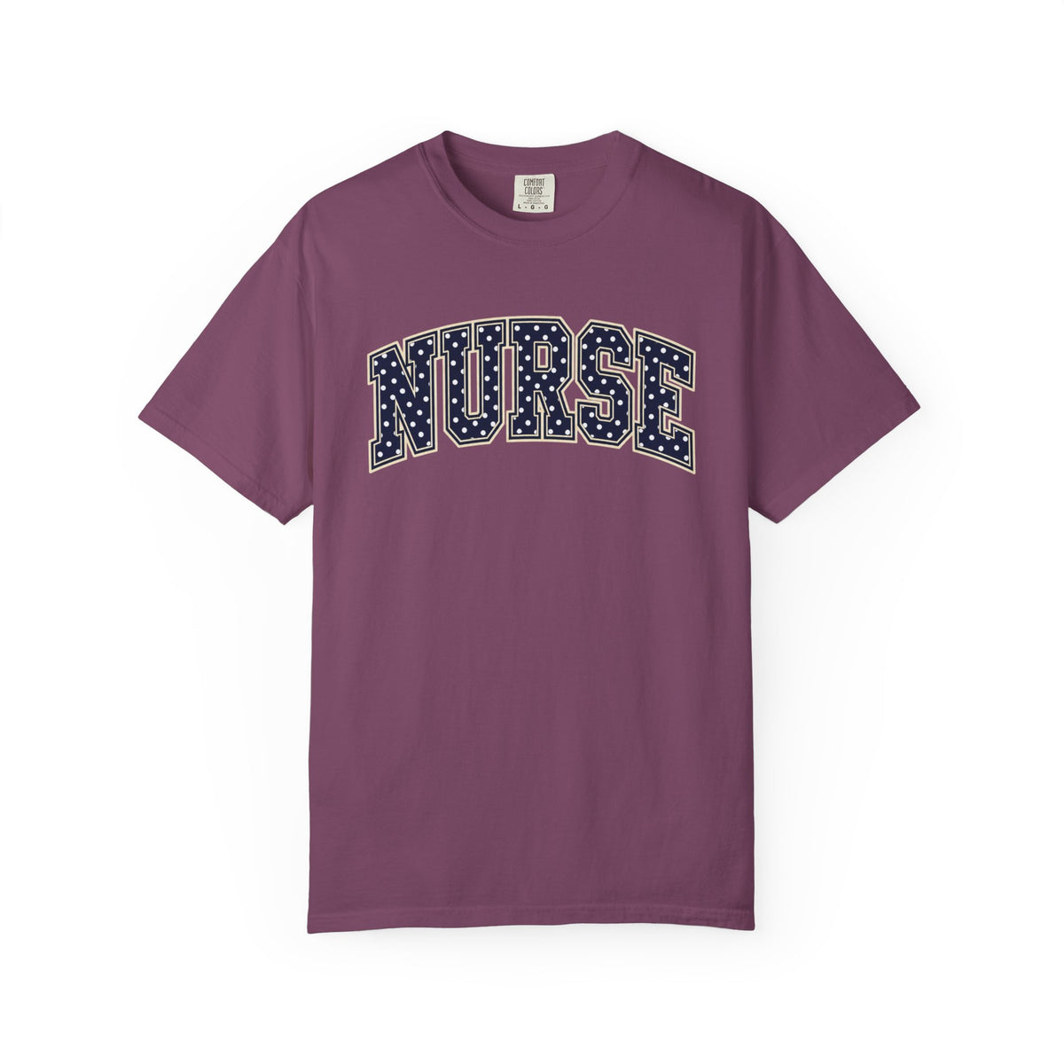 Nurse Varsity Shirt in Berry