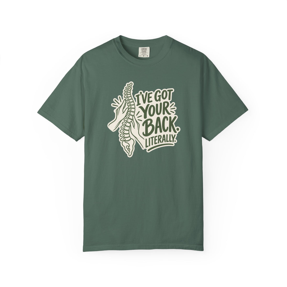 I've Got Your Back Literally Shirt in Blue Spruce