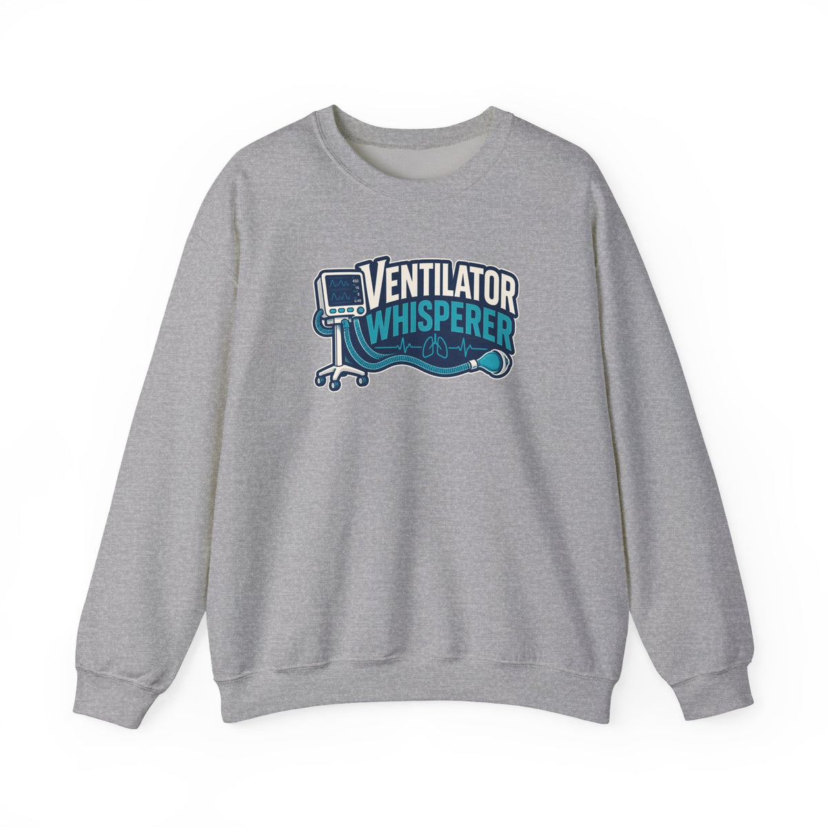 Ventilator Whisperer Sweatshirt in Sport Grey