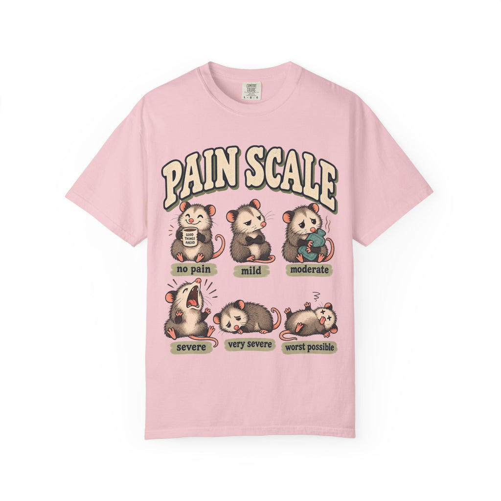 Pain Scale Opossum Shirt in Blossom