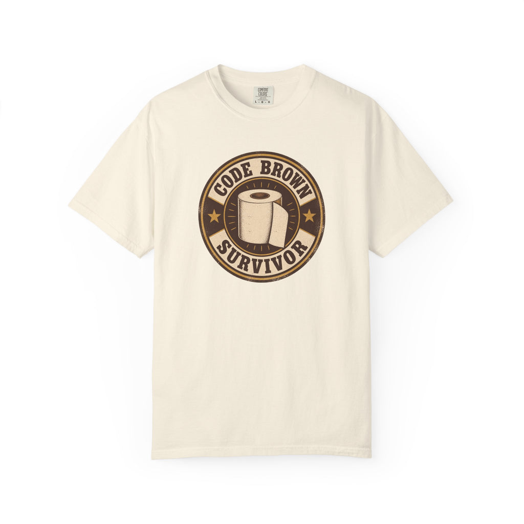 Code Brown Survivor Shirt in Ivory