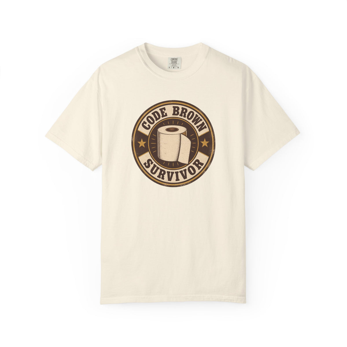 Code Brown Survivor Shirt in Ivory