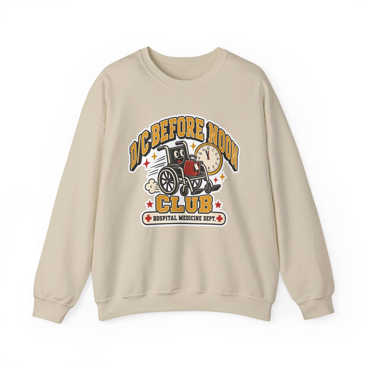 D/C Before Noon Club Sweatshirt in Sand