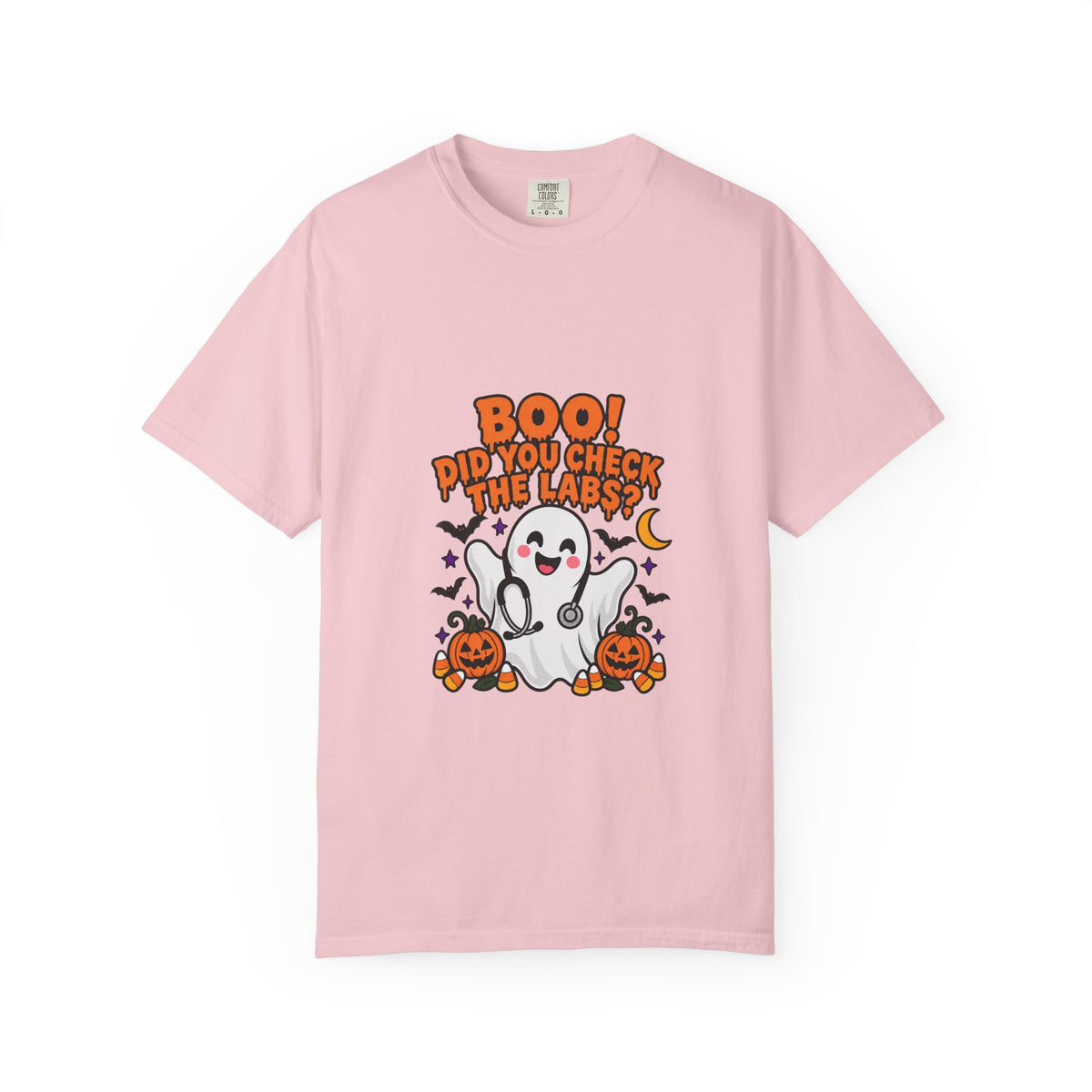 Boo! Did You Check the Labs? Shirt in Blossom