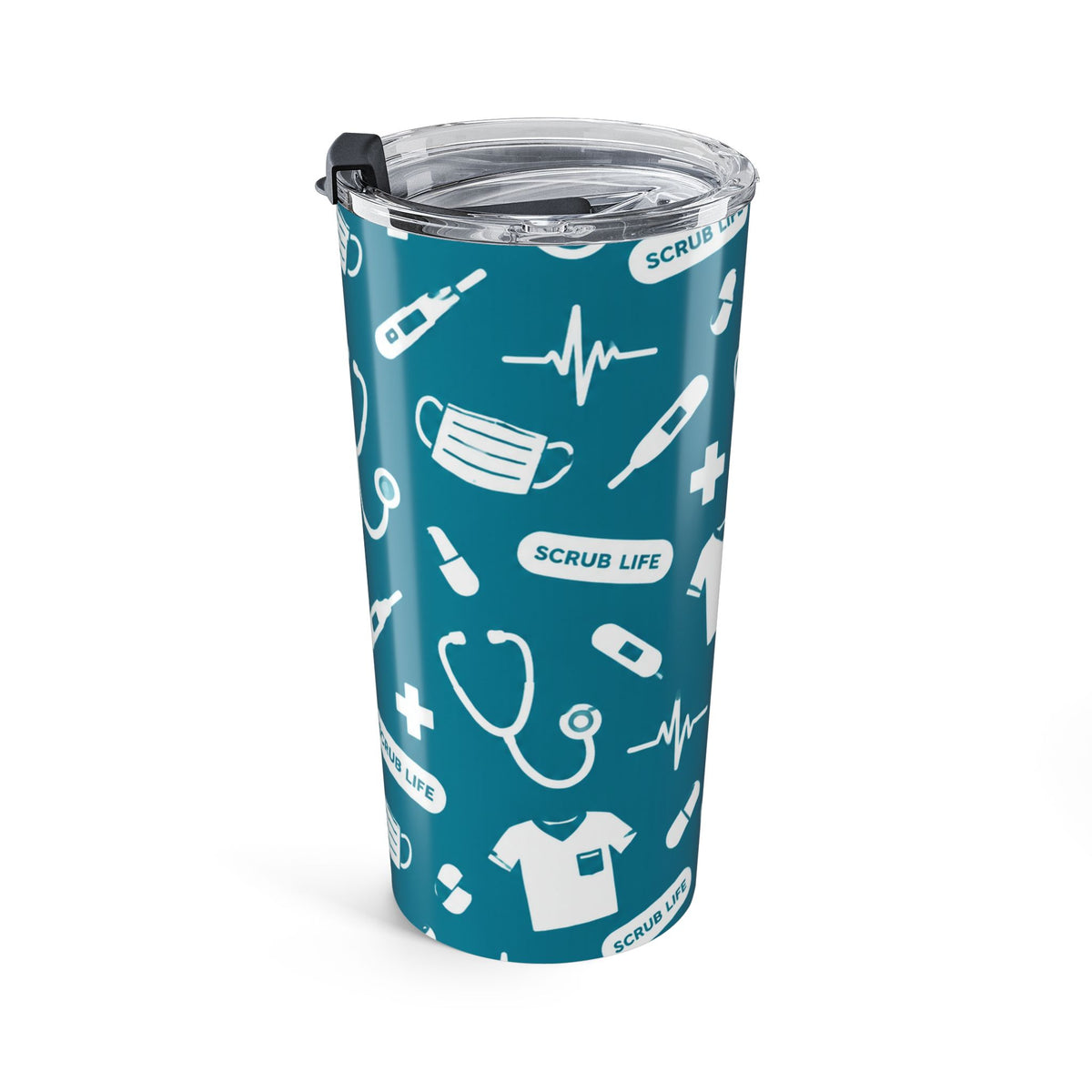 Scrub Life Medical Pattern Tumbler