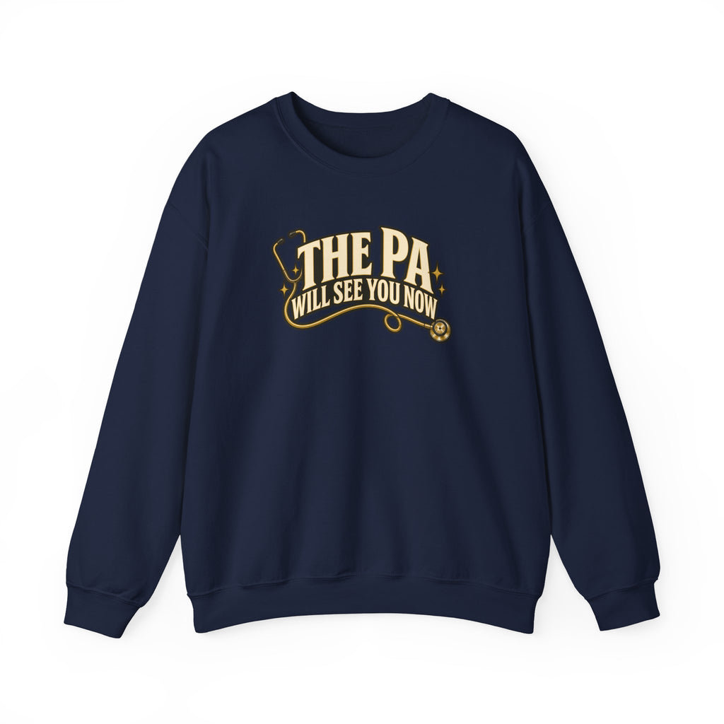 The PA Will See You Now Sweatshirt in Navy