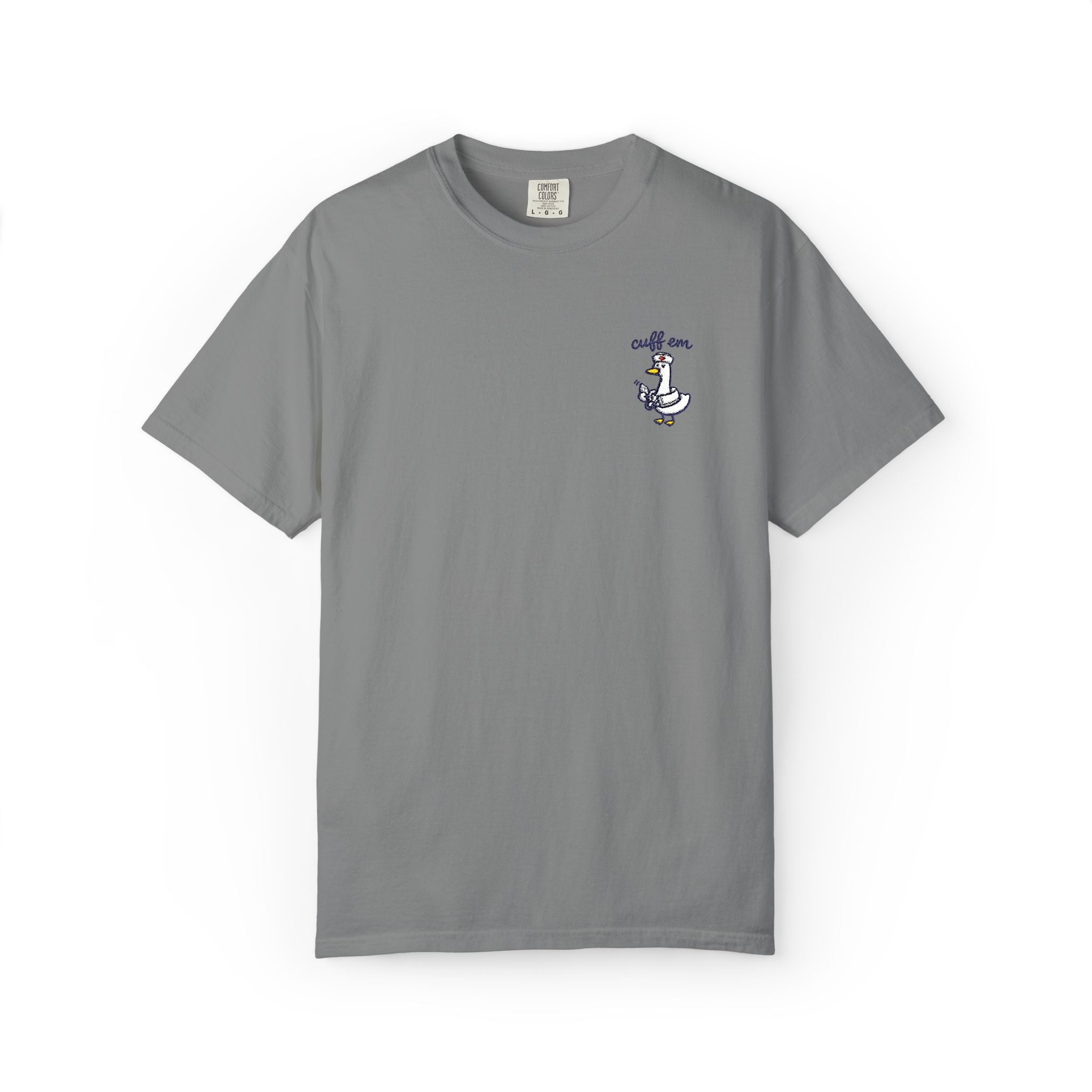 Coffee Goose Comfort Colors T-Shirt | Nurse & Healthcare Worker Tee