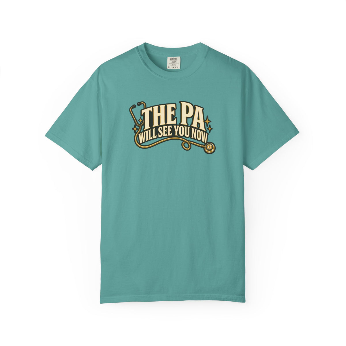 The PA Will See You Now Shirt in Seafoam