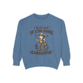 Caregivin' Cowboy Frog Crewneck Sweatshirt | Nurse & Caregiver Gift