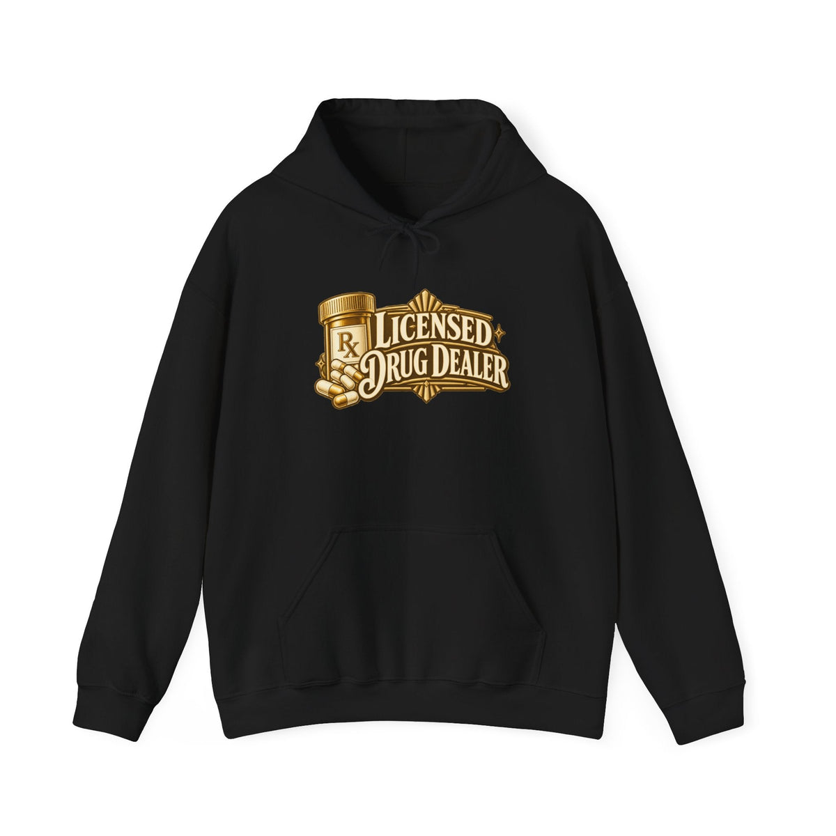 Licensed Drug Dealer Hoodie in Black