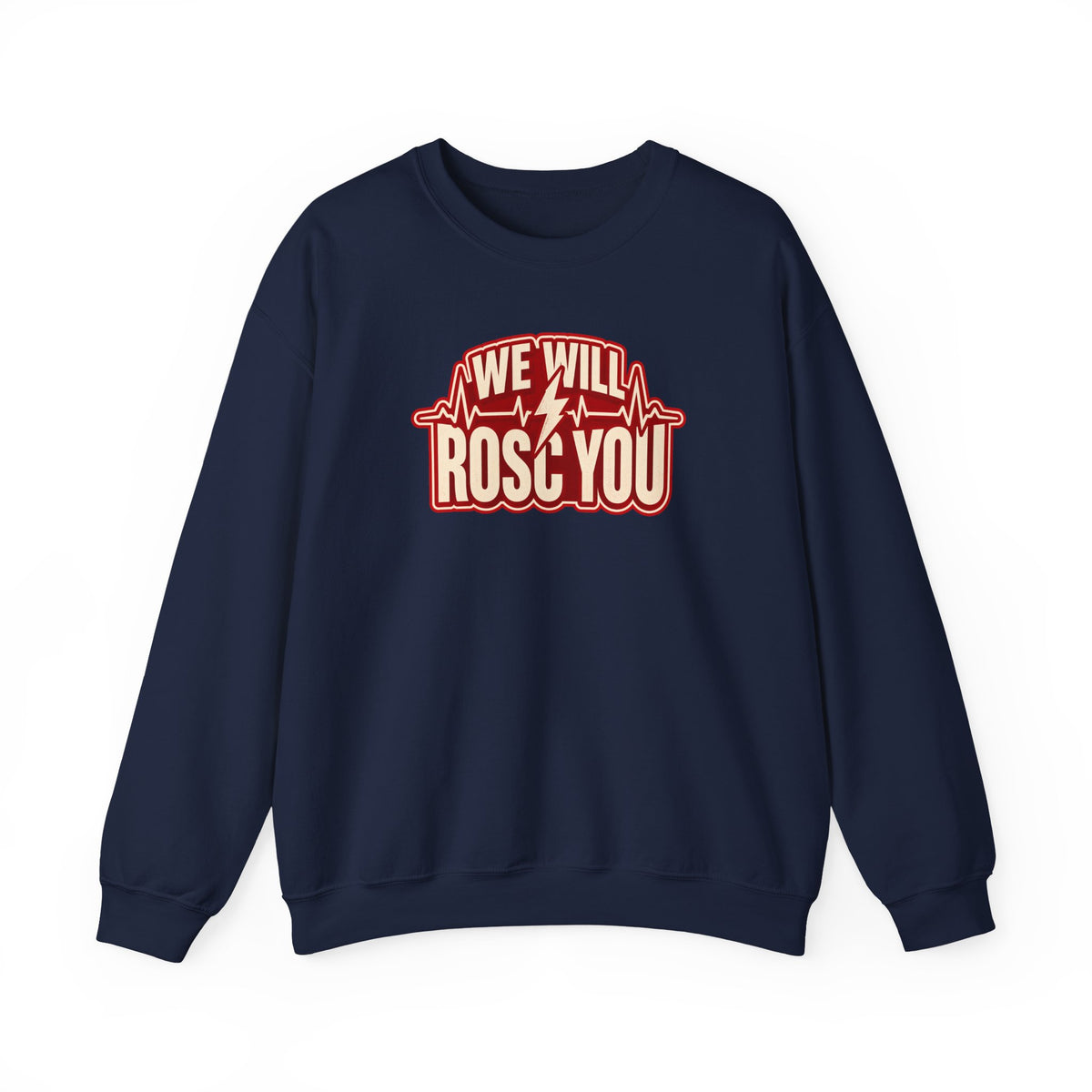 We Will ROSC You Sweatshirt in Navy