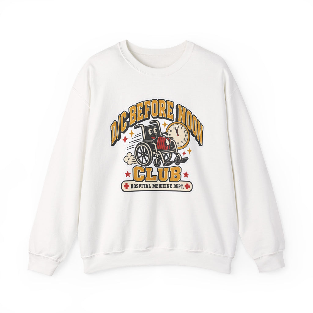 D/C Before Noon Club Sweatshirt in White