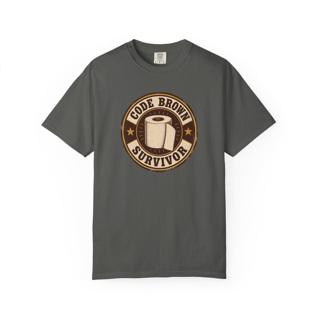 Code Brown Survivor Shirt in Pepper