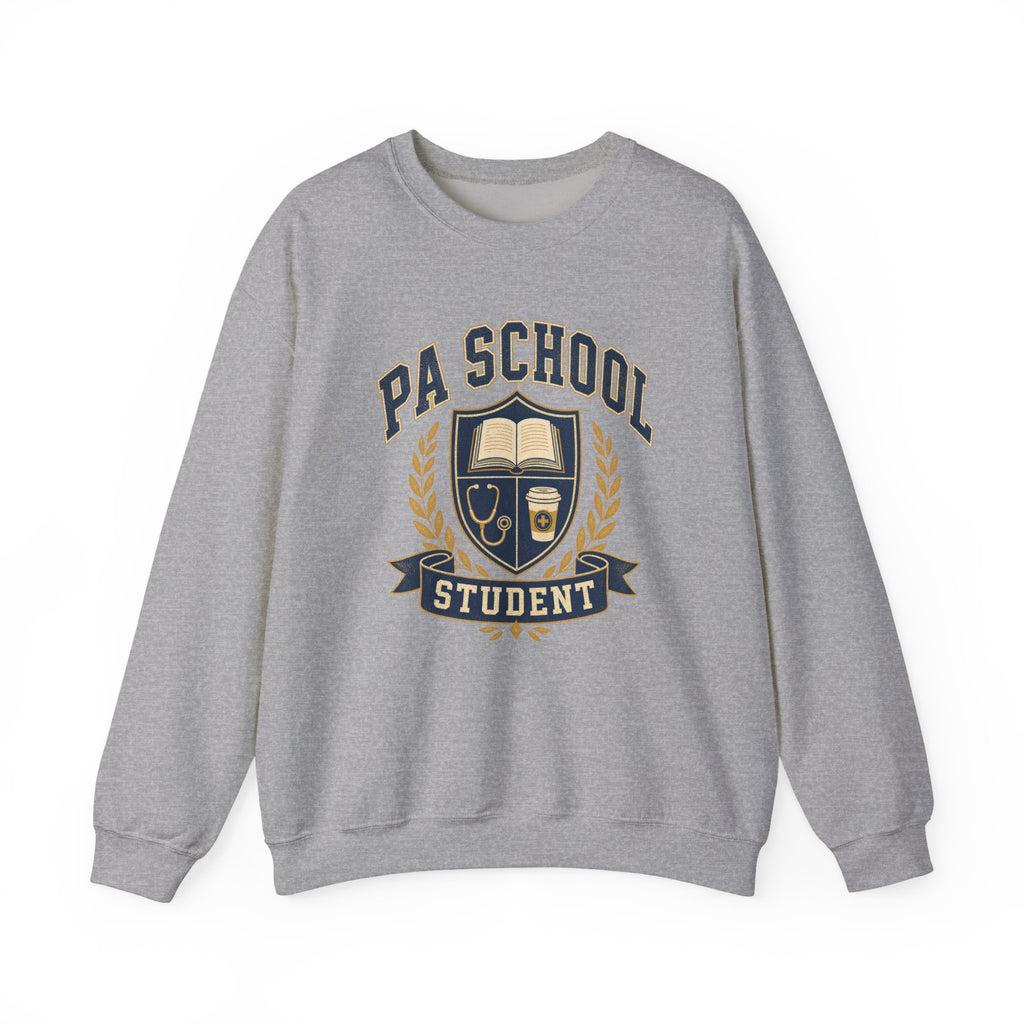 PA School Student Gildan 18000 sweatshirt in Sport Grey