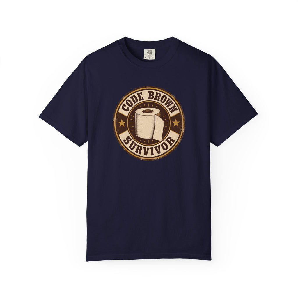 Code Brown Survivor Shirt in True Navy