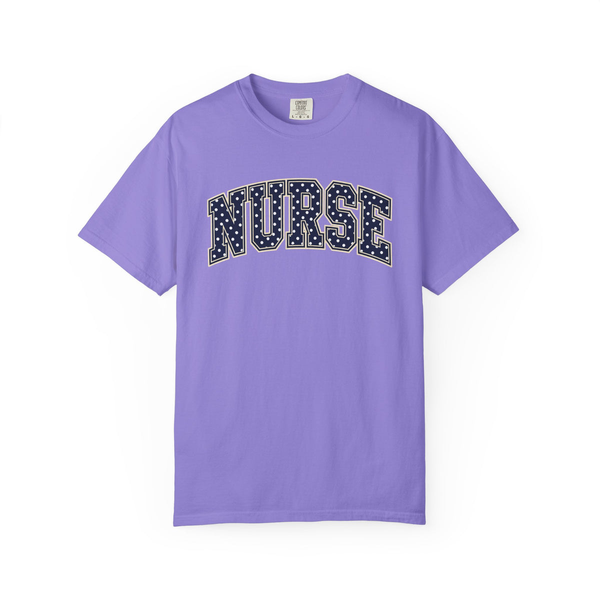 Nurse Varsity Shirt in Violet