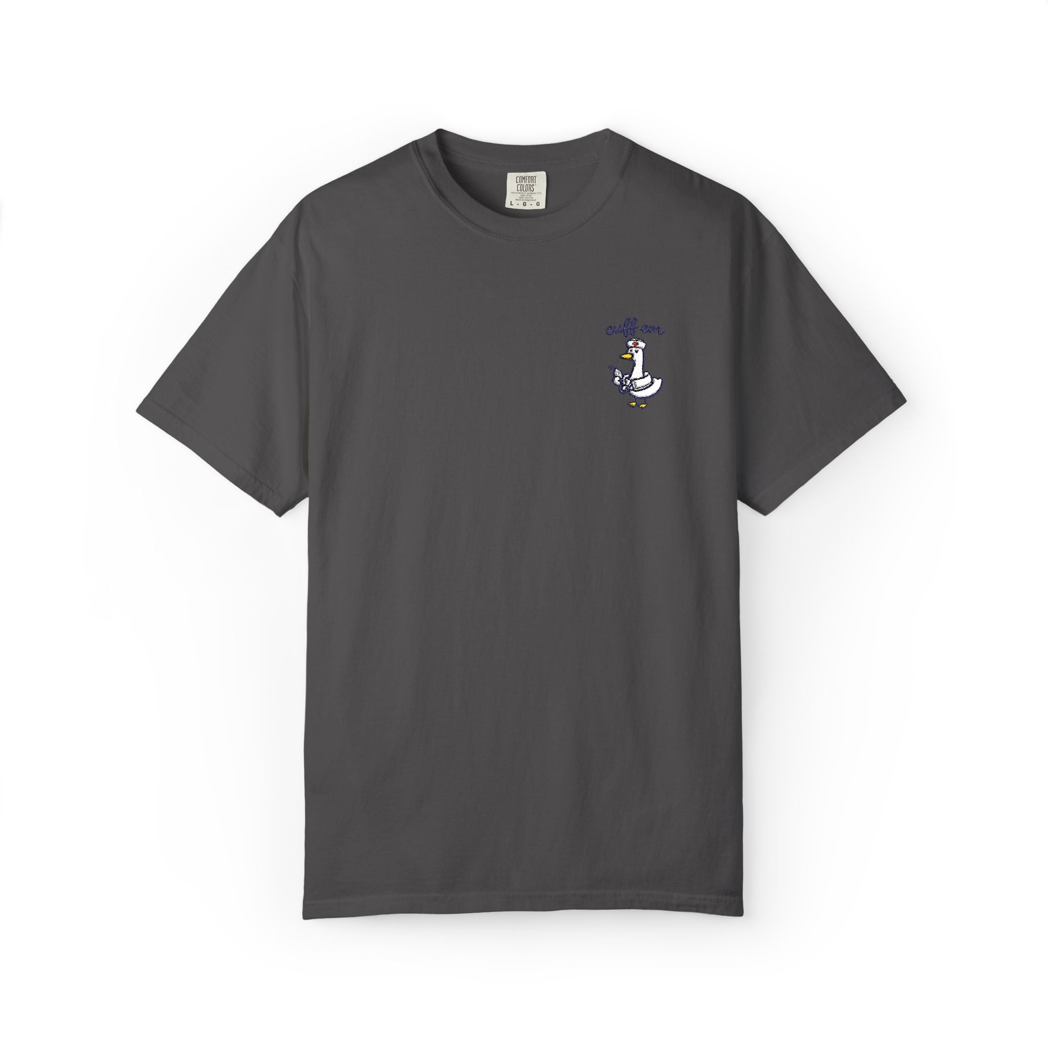 Coffee Goose Comfort Colors T-Shirt | Nurse & Healthcare Worker Tee