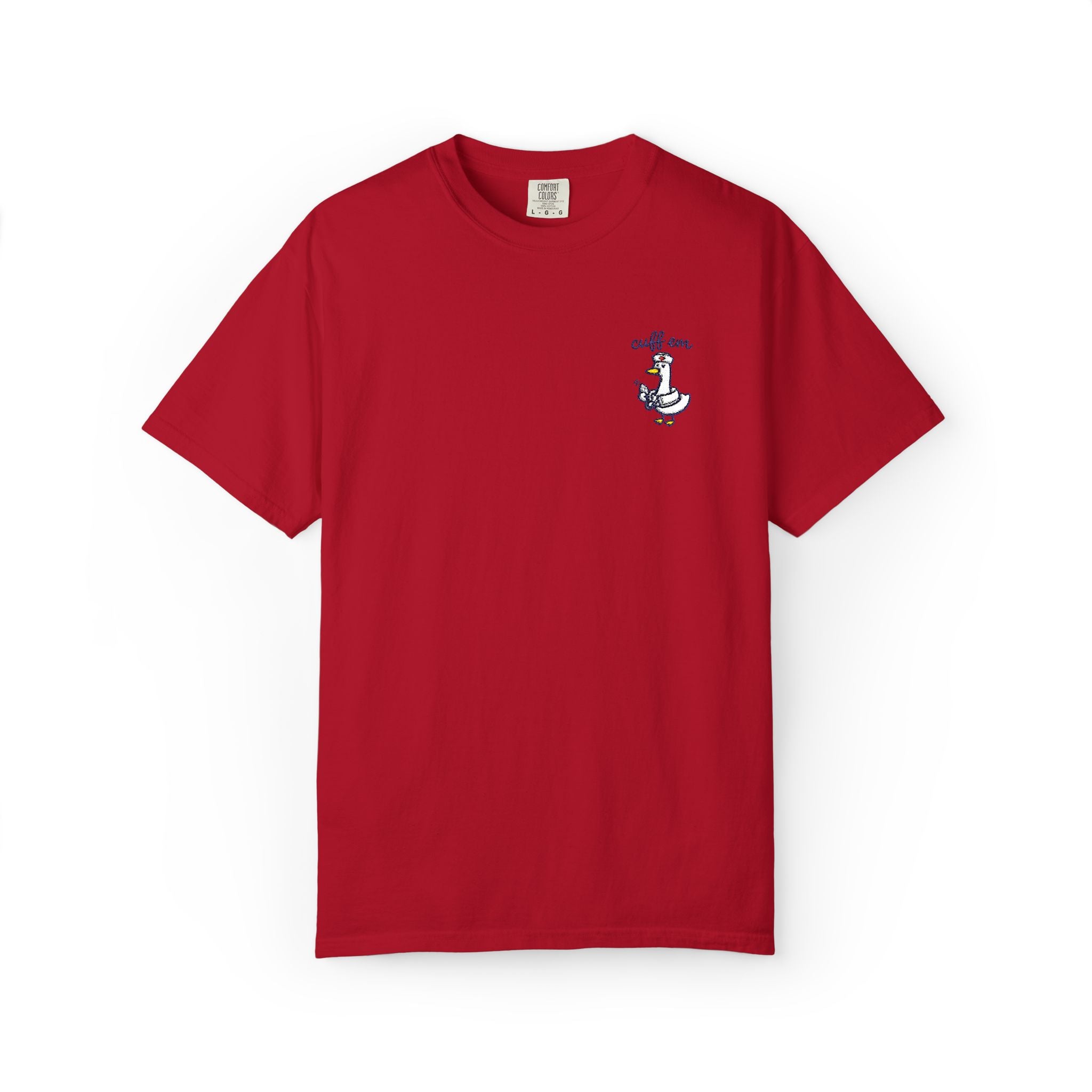 Coffee Goose Comfort Colors T-Shirt | Nurse & Healthcare Worker Tee