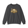 Bite Me Crest Sweatshirt in Dark Heather