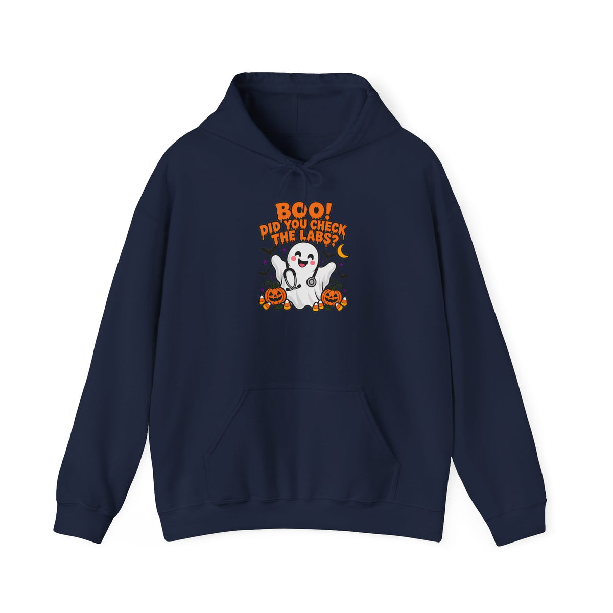 Boo! Did You Check the Labs? Hoodie in Navy