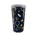 PA-C Stethoscope and Caduceus Tumbler
