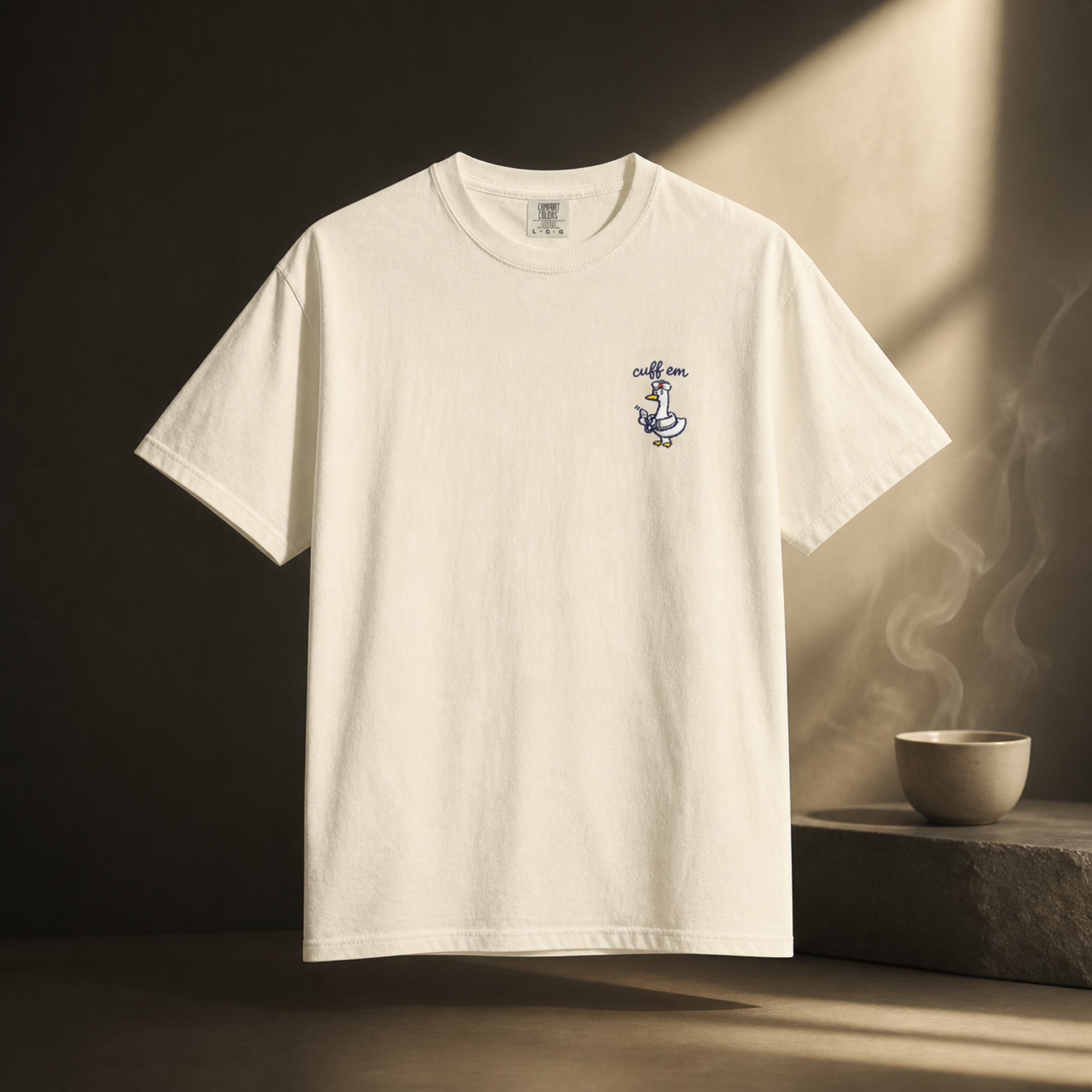 Coffee Goose Comfort Colors T-Shirt | Nurse & Healthcare Worker Tee