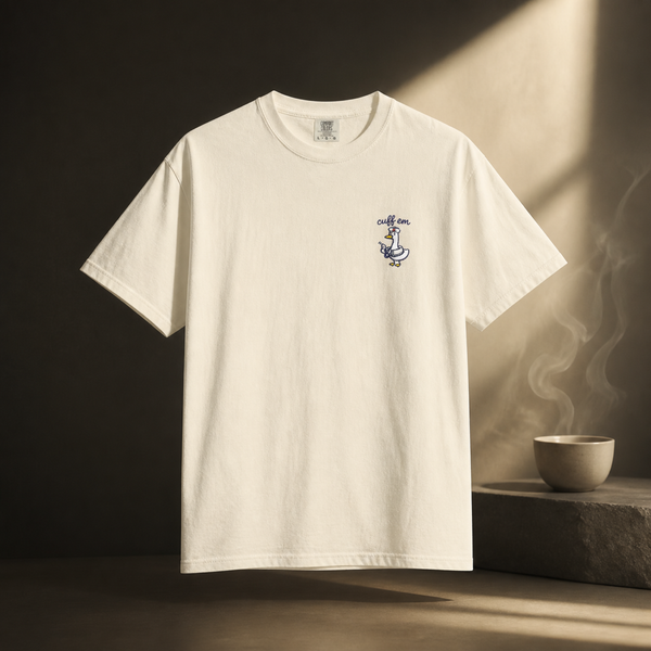 Coffee Goose Comfort Colors T-Shirt | Nurse & Healthcare Worker Tee