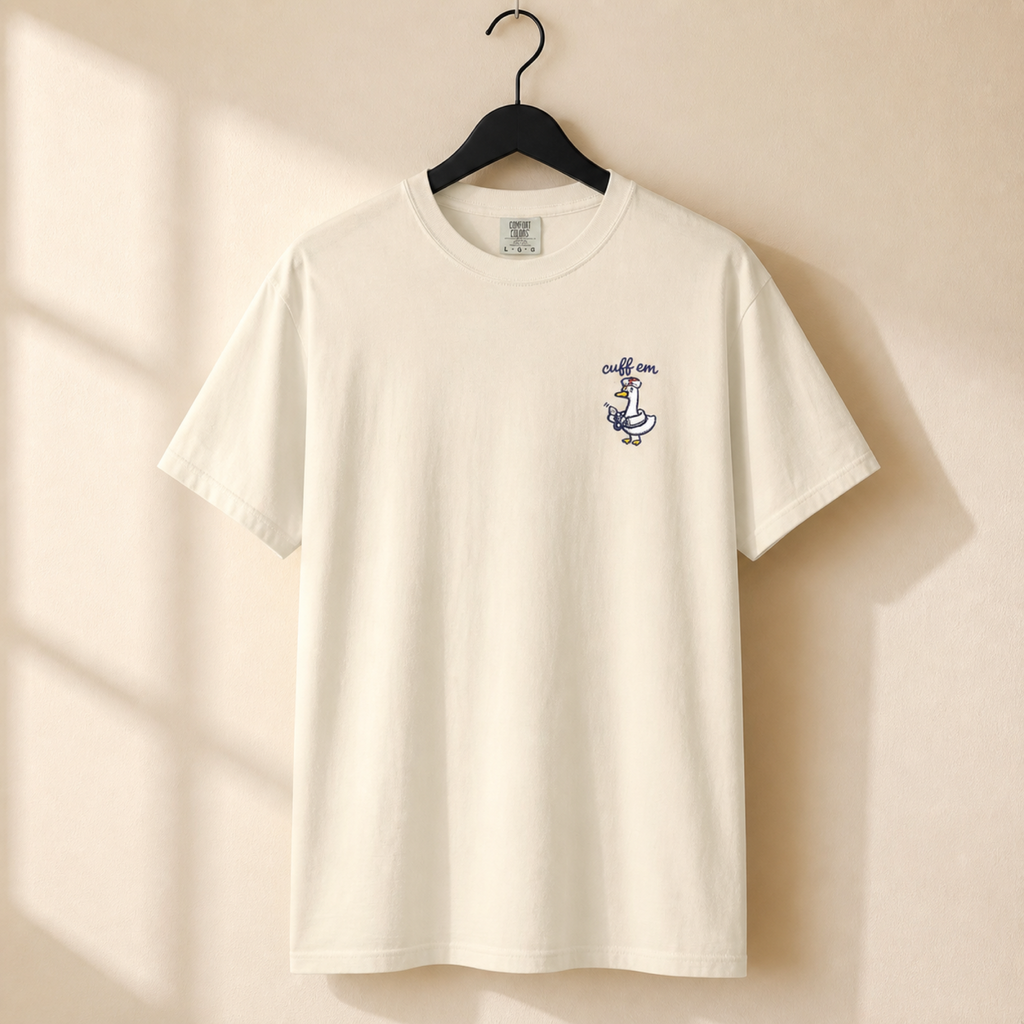 Coffee Goose Comfort Colors T-Shirt | Nurse & Healthcare Worker Tee