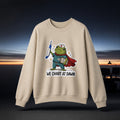 We Chart at Dawn Frog Nurse Sweatshirt | Night Shift Healthcare Crewneck