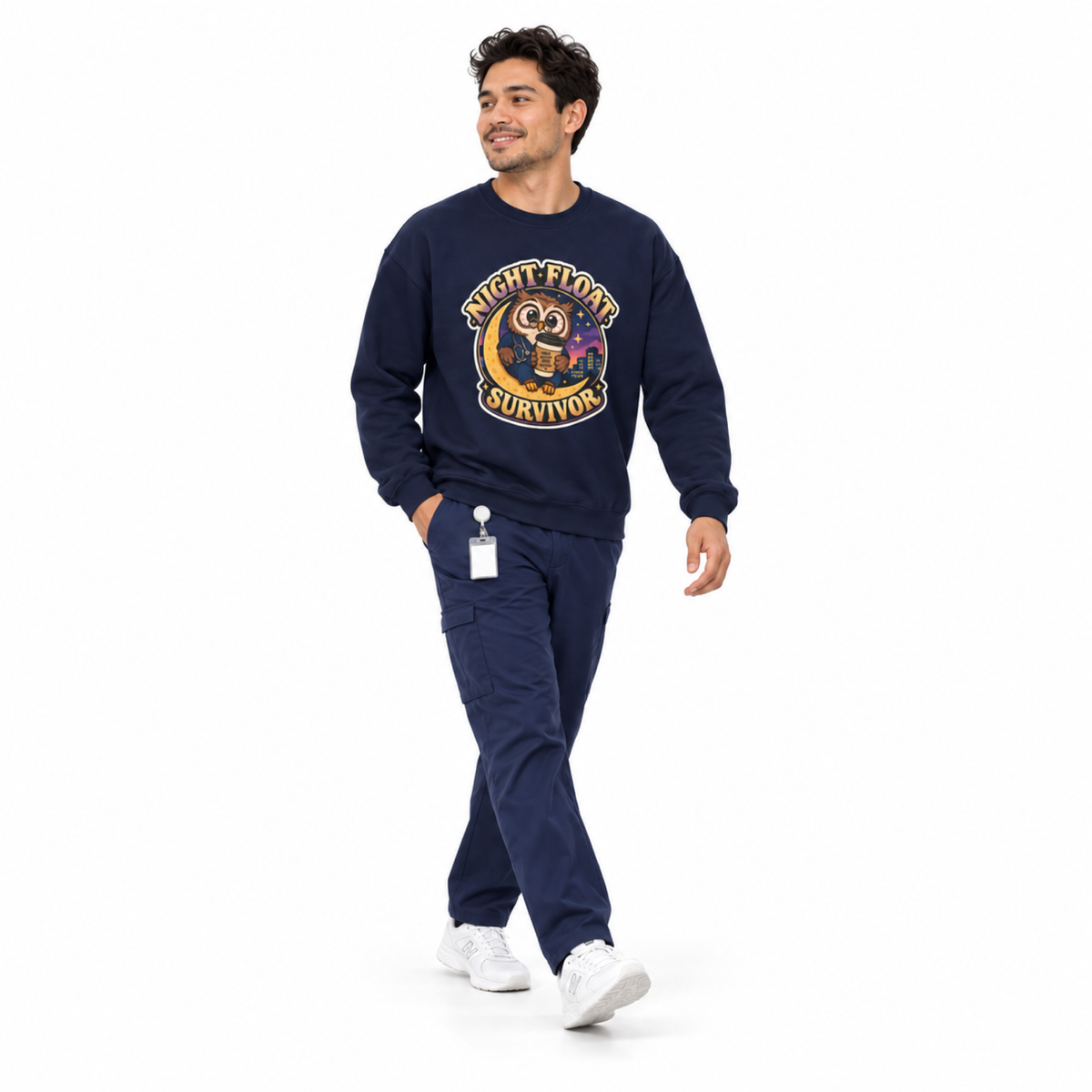 Night Float Survivor Sweatshirt
