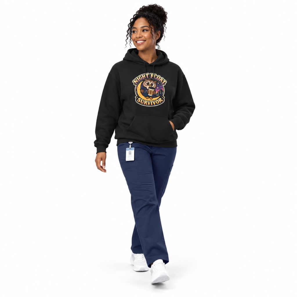 Night Float Survivor Hoodie
