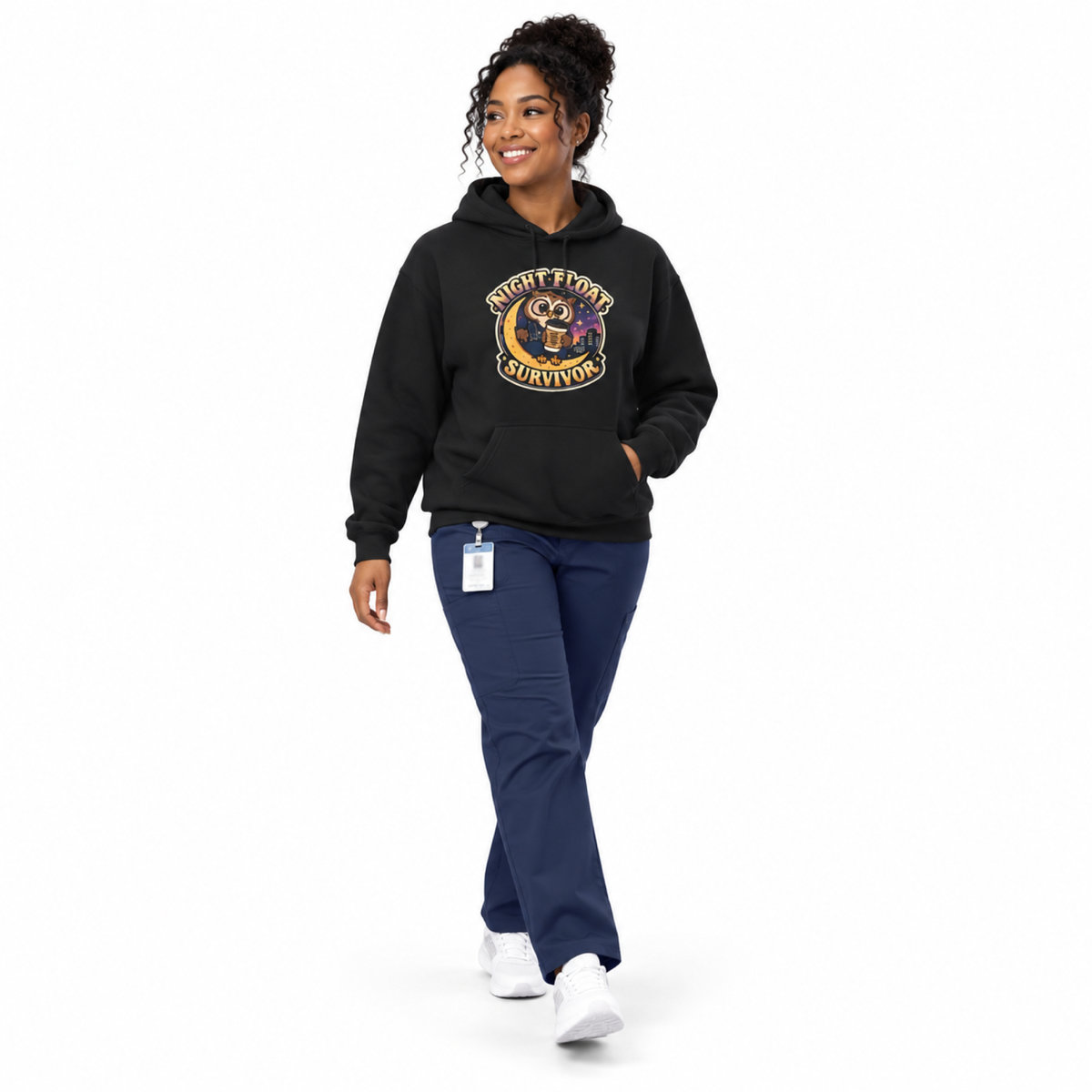 Night Float Survivor Hoodie