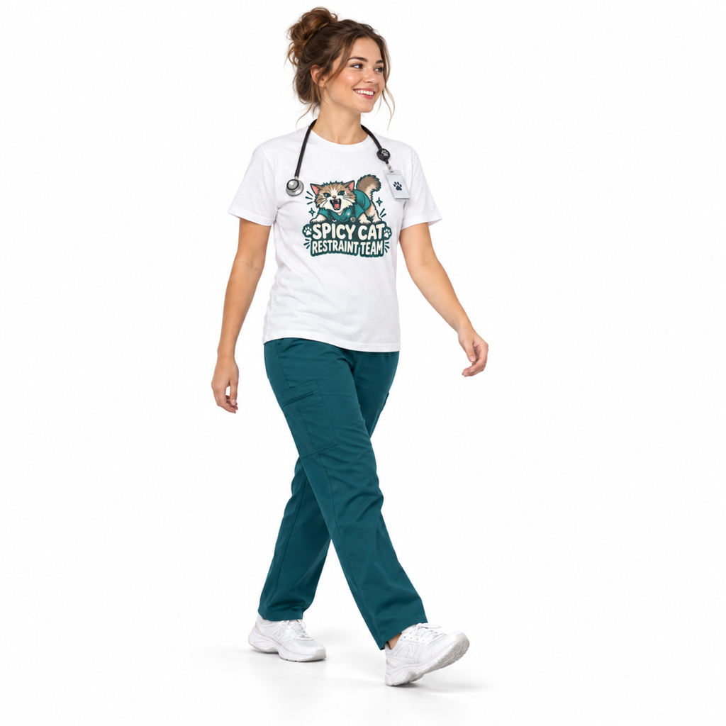 Spicy Cat Restraint Team Shirt