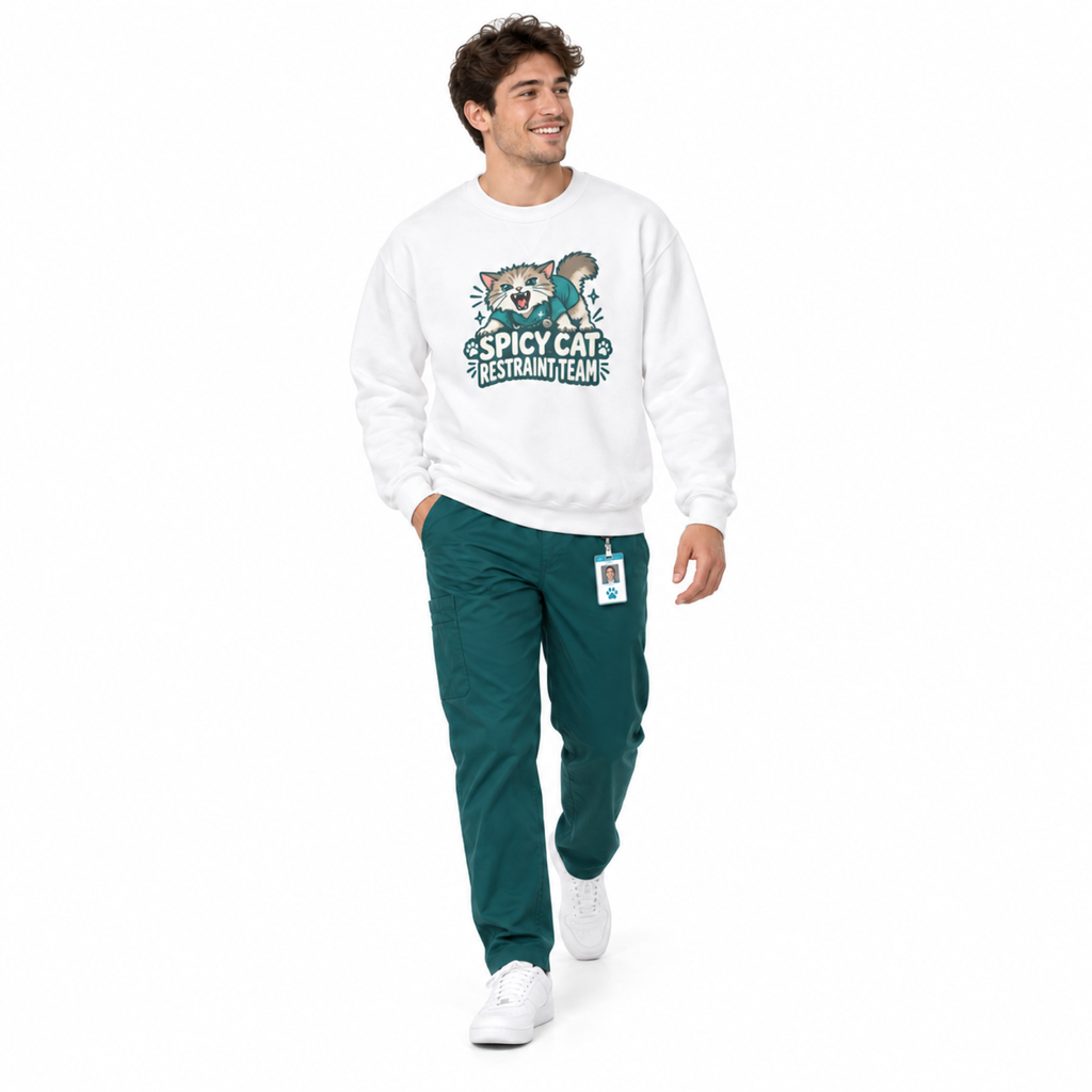 Spicy Cat Restraint Team Sweatshirt