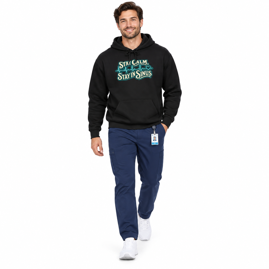 Stay Calm Stay in Sinus Hoodie