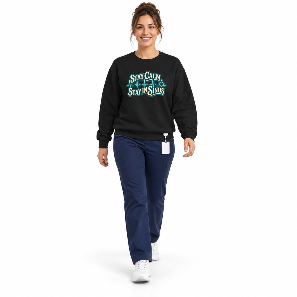 Stay Calm Stay in Sinus Sweatshirt