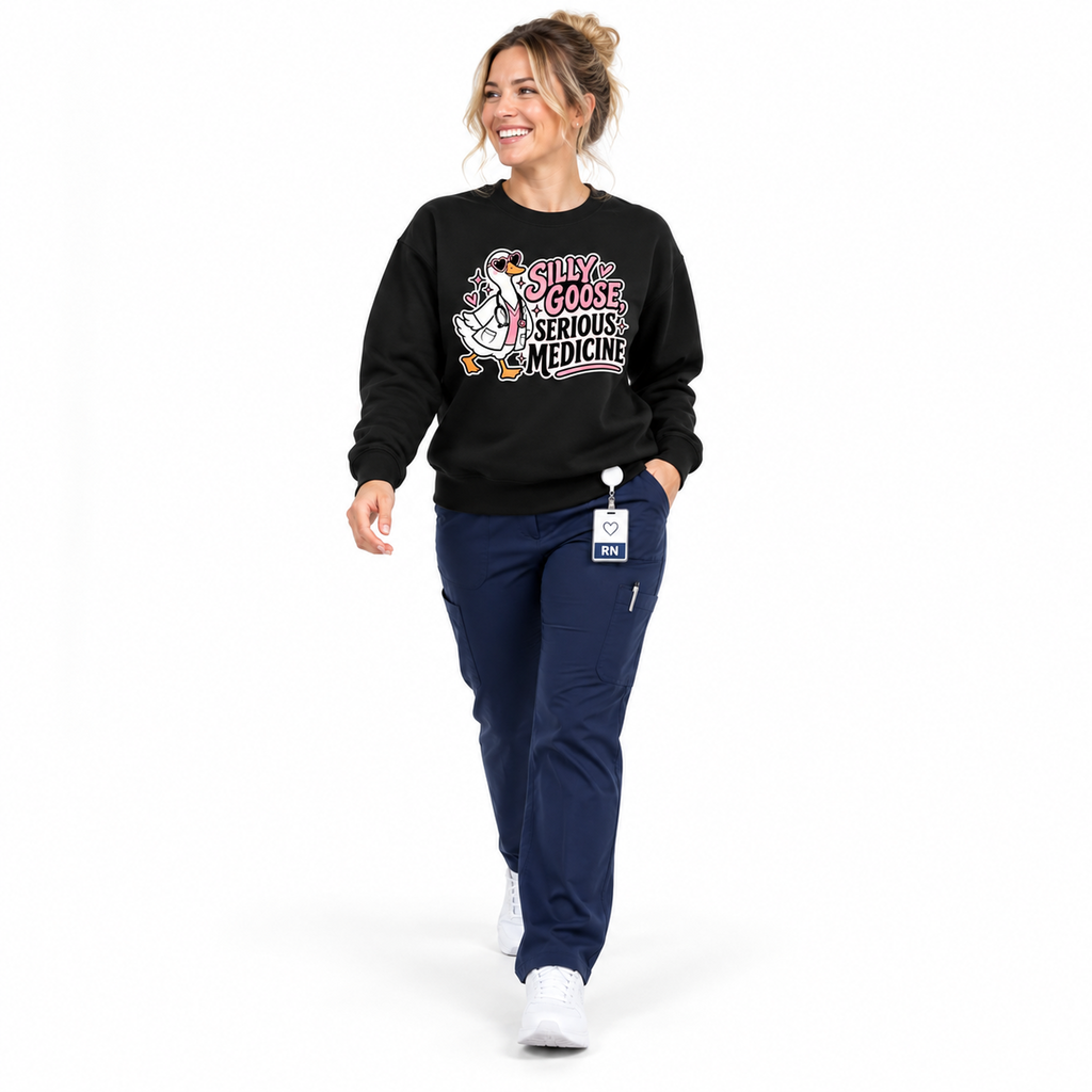 Silly Goose Serious Medicine Sweatshirt