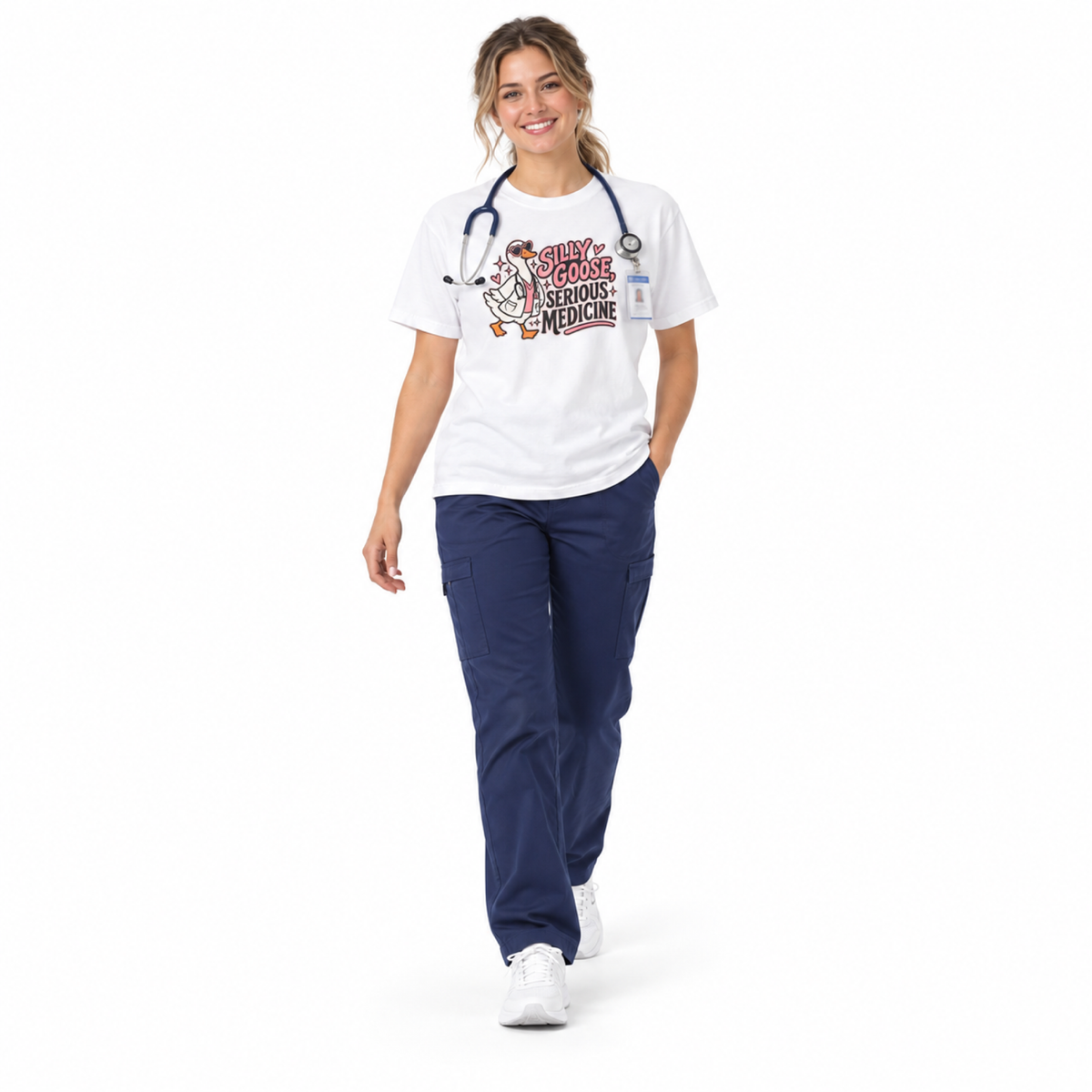 Silly Goose Serious Medicine Shirt