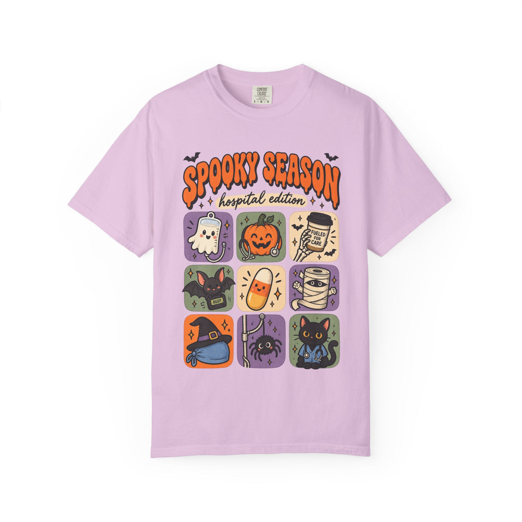 Spooky Season Hospital Edition Shirt in Orchid
