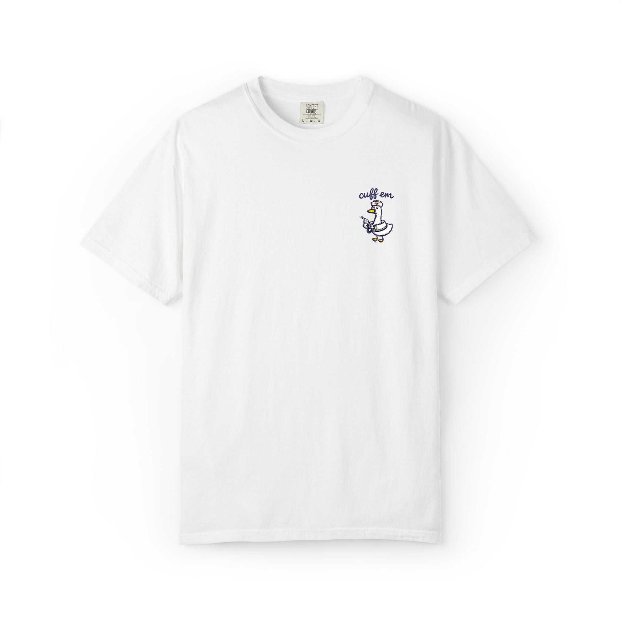 Coffee Goose Comfort Colors T-Shirt | Nurse & Healthcare Worker Tee