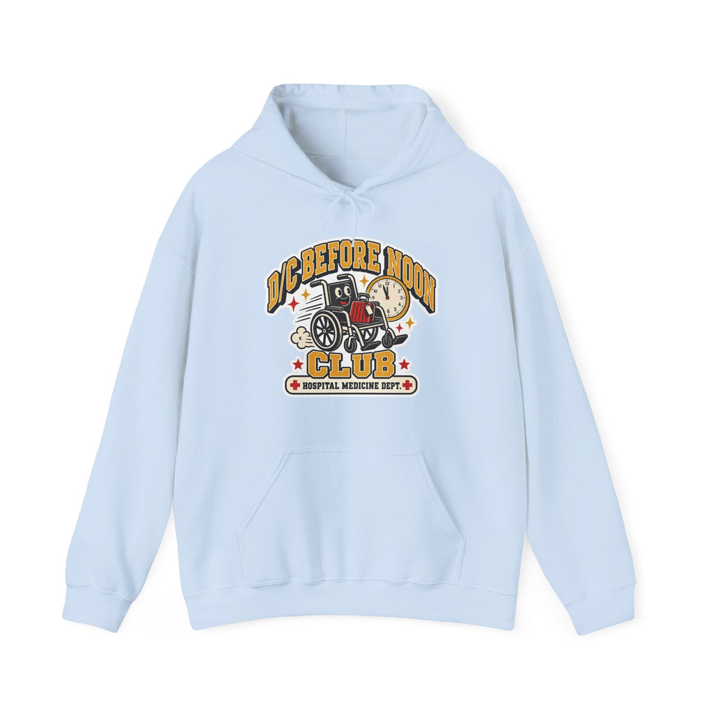 D/C Before Noon Club Hoodie in Light Blue